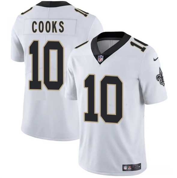 Men & Women & Youth New Orleans Saints #10 Brandin Cooks White 2025 Vapor Limited Stitched Jersey